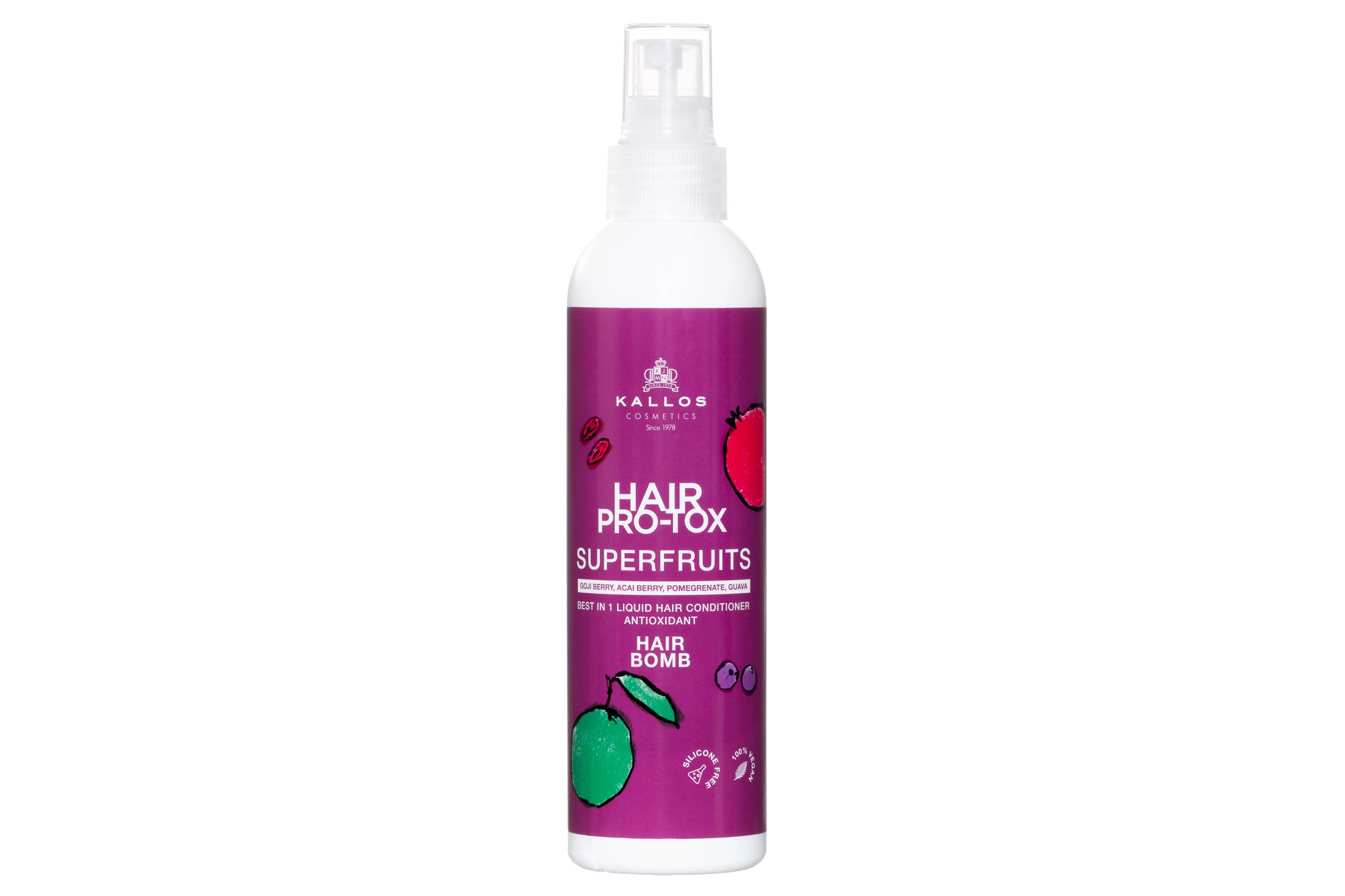 Kallos KJMN hajbalzsam 200ml pro-tox superfruit best in 1