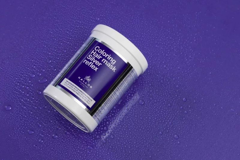 Kallos hajpakolás 1000ml silver reflex