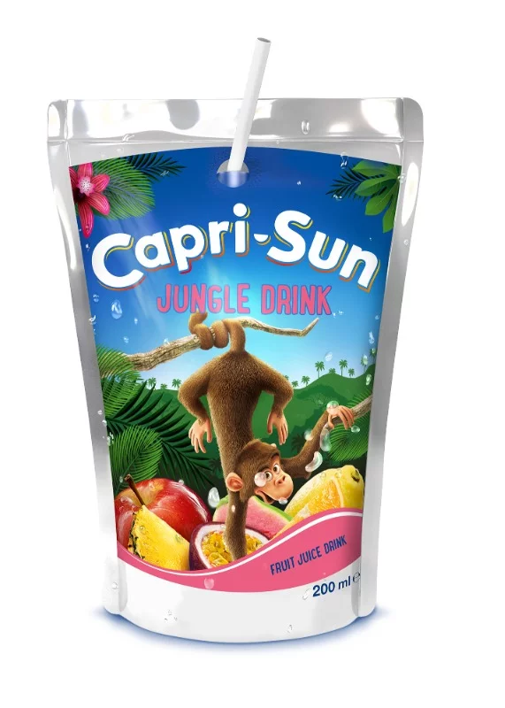 Capri-Sun Jungle Drink vegyes gyümölcsital cukorral és édesítőszerrel 200 ml 