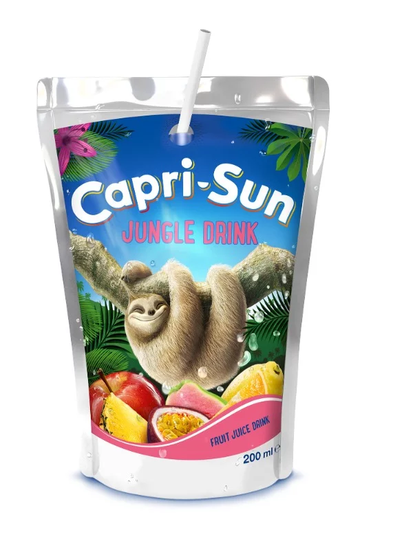 Capri-Sun Jungle Drink vegyes gyümölcsital cukorral és édesítőszerrel 200 ml 