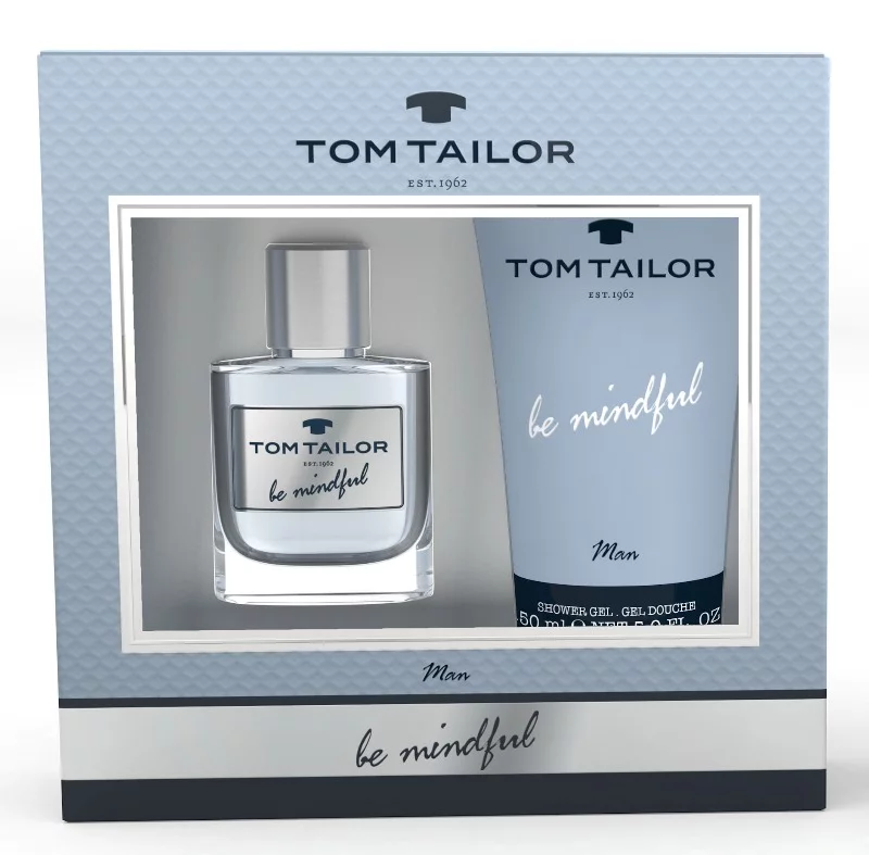 Tom Tailor Be Mindful M ajándékcsomag (EdT 30 ml + Tusfürdő 100 ml)