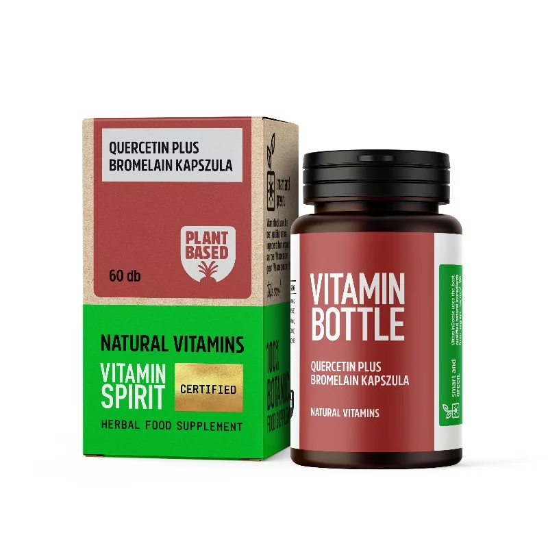 VitaminBottle kapszula 60db Quercetin Complex Plus Bromelain