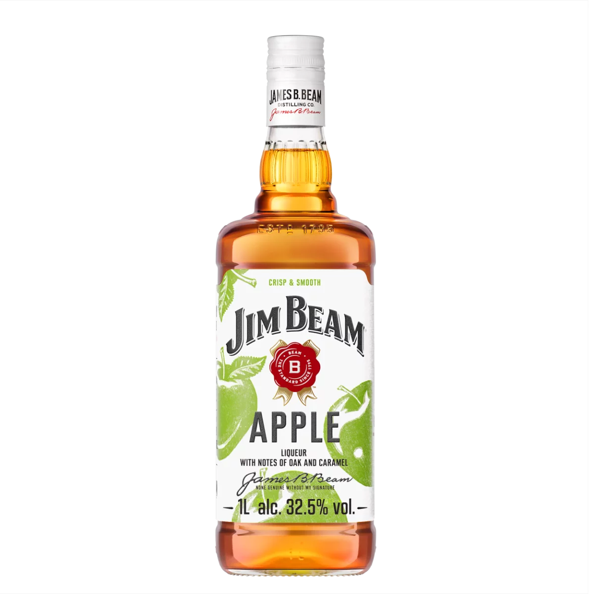 Jim Beam whiskey 1l 32,5% Apple