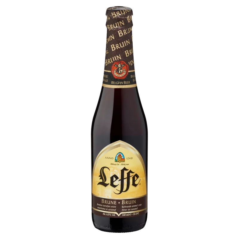 Leffe Brune eredeti belga apátsági barna sörkülönlegesség 6,5% 0,33 l