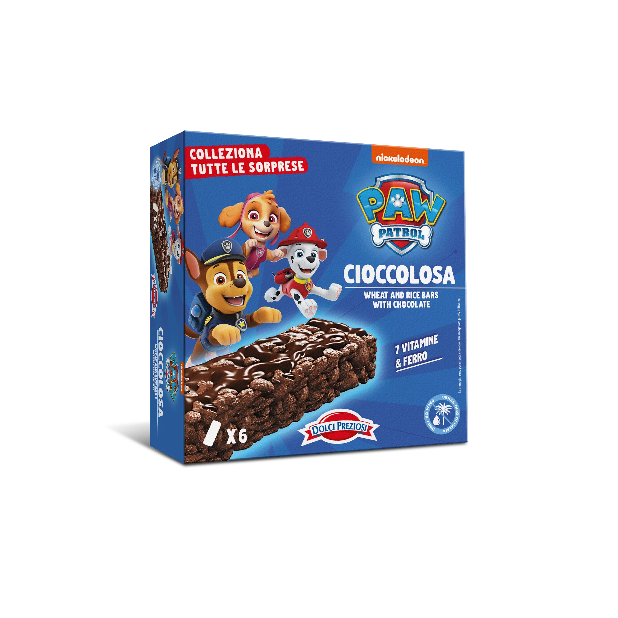 Dolci Preziosi rizsszeletek 120g csokoládés Mancsőrjárat