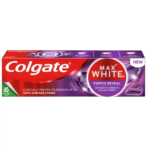 Colgate fogkrém 75ml Max White Purple Reveal