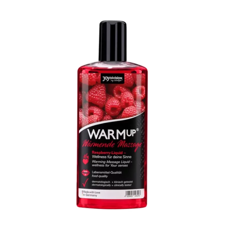 Joydivision WARMup masszázsolaj 150ml raspberry