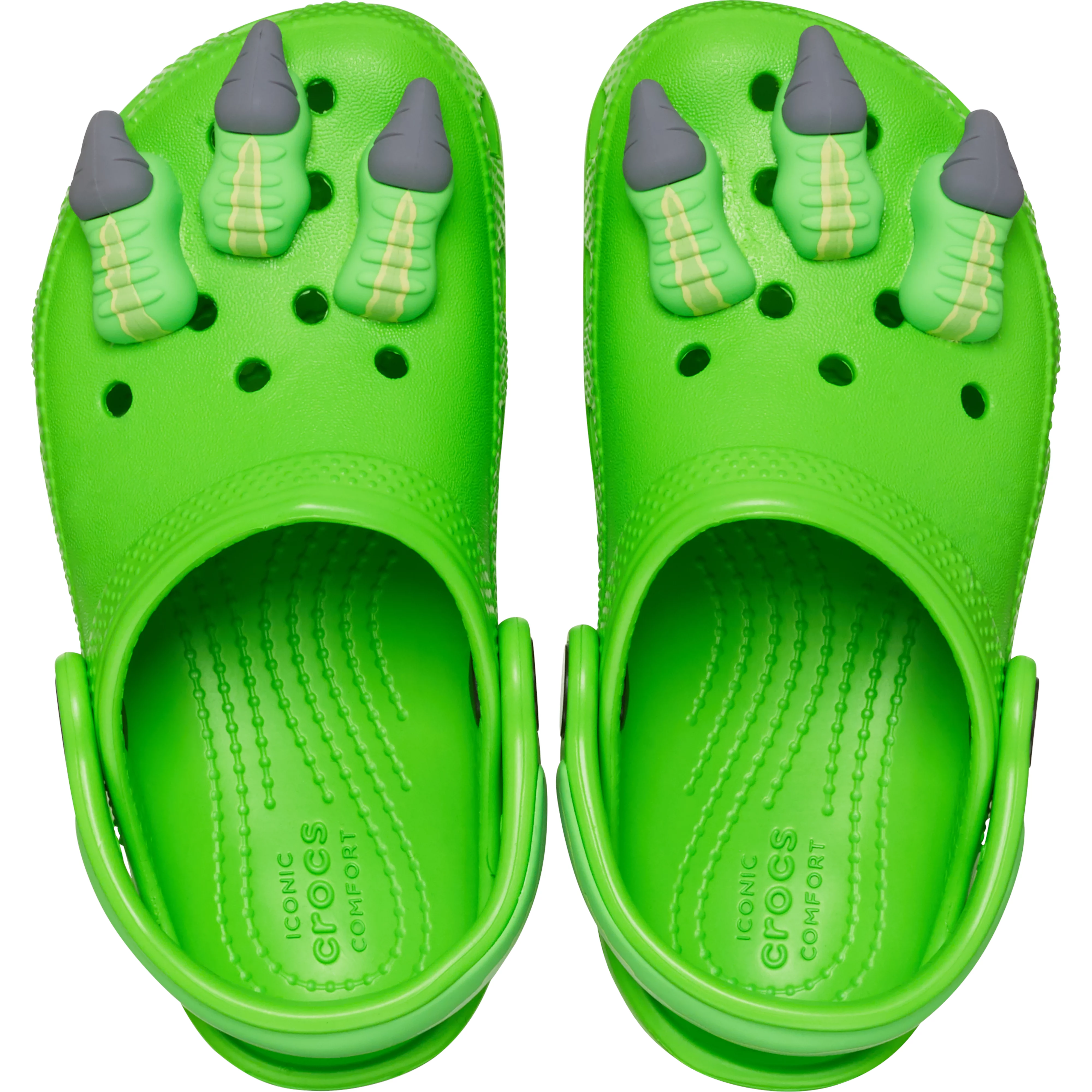 Crocs papucs I AM Dinosaur Clog T/Green Slime zöld színben 20-21 méretben 