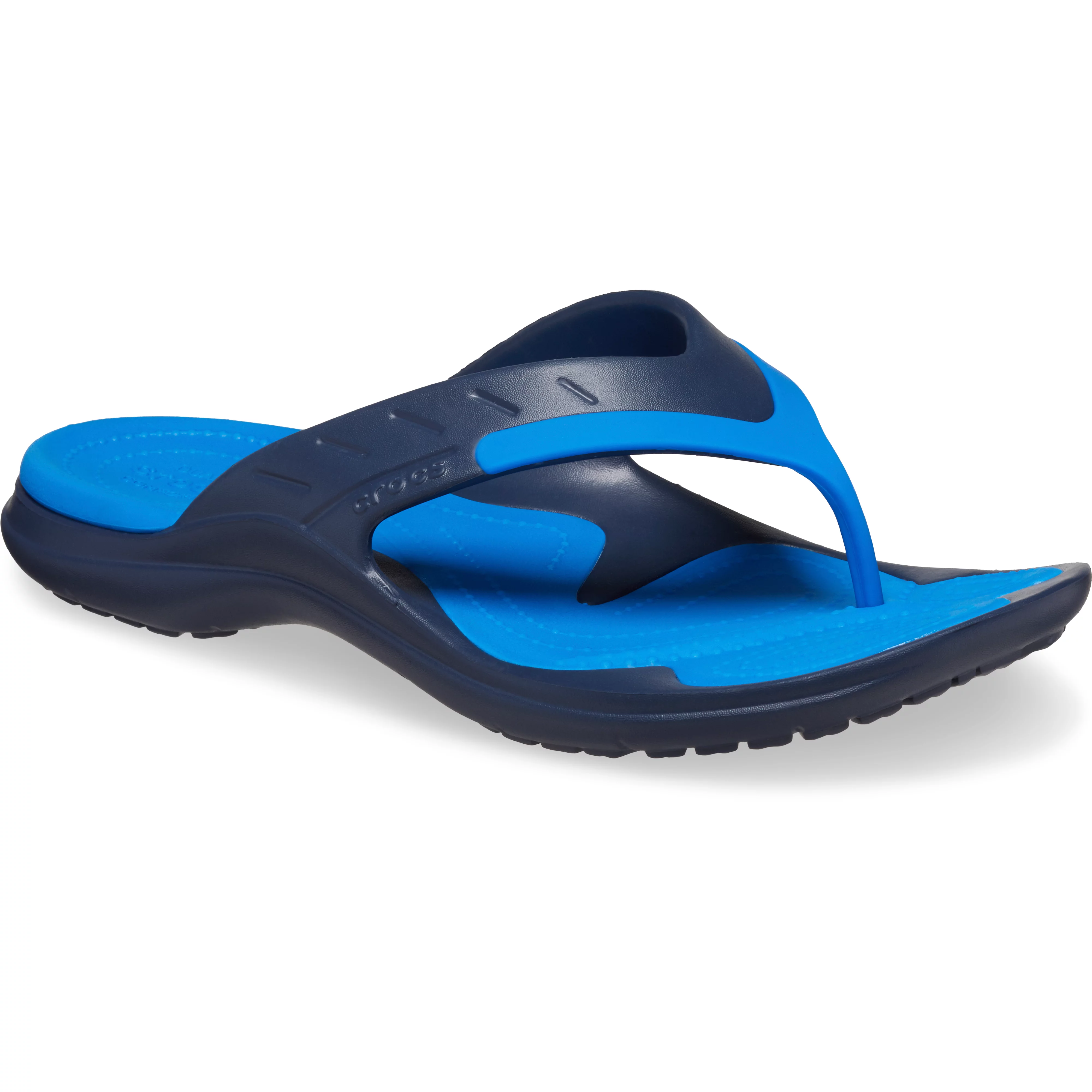 Crocs papucs MODI Sport Flip kék/fekete színben 43-44 méretben