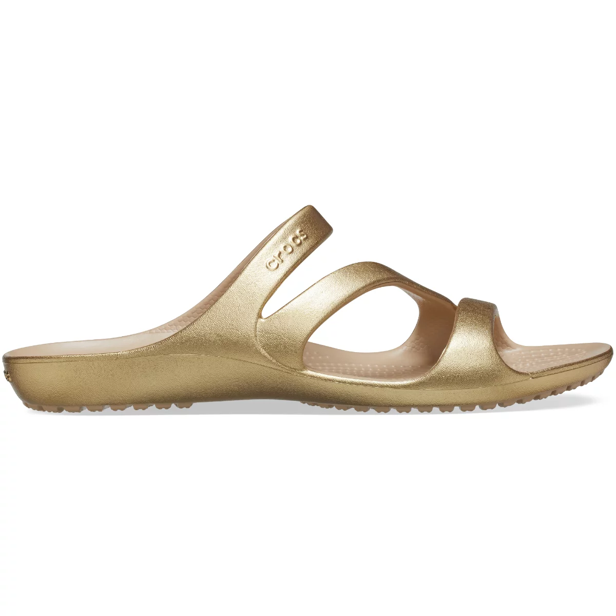 Crocs papucs Kadee II Metallic Sandal arany színben 34-35 méretben 