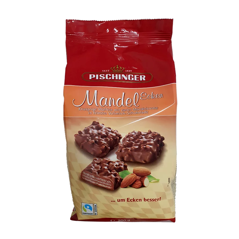 Pischinger töltött ostya 200g mandulás Ecken Mini