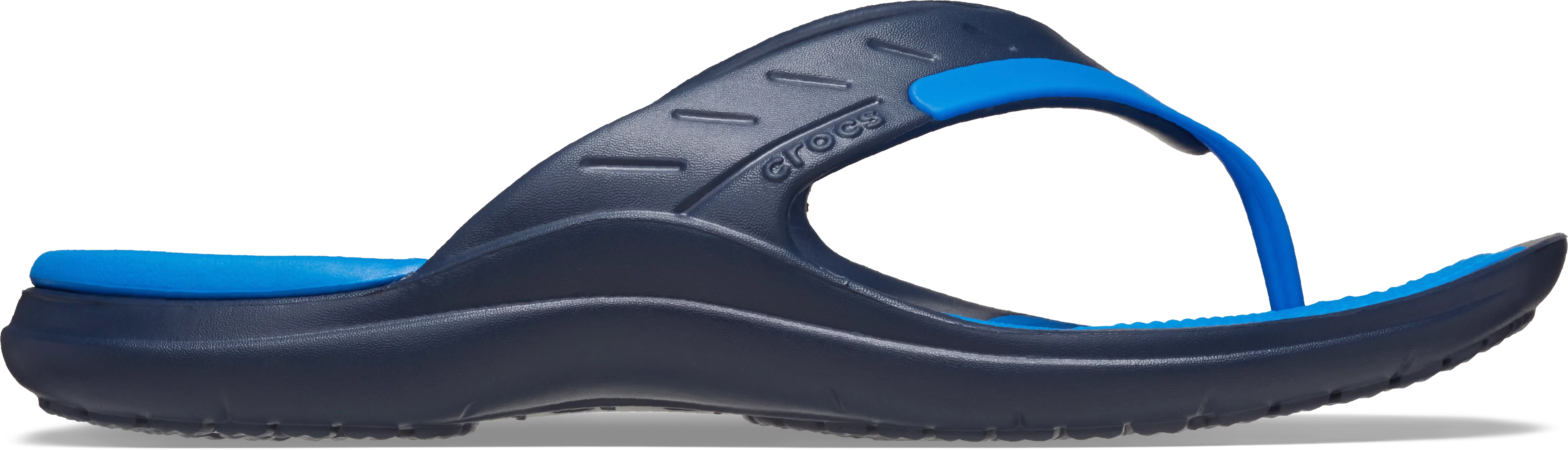 Crocs papucs MODI Sport Flip kék/fekete színben 43-44 méretben
