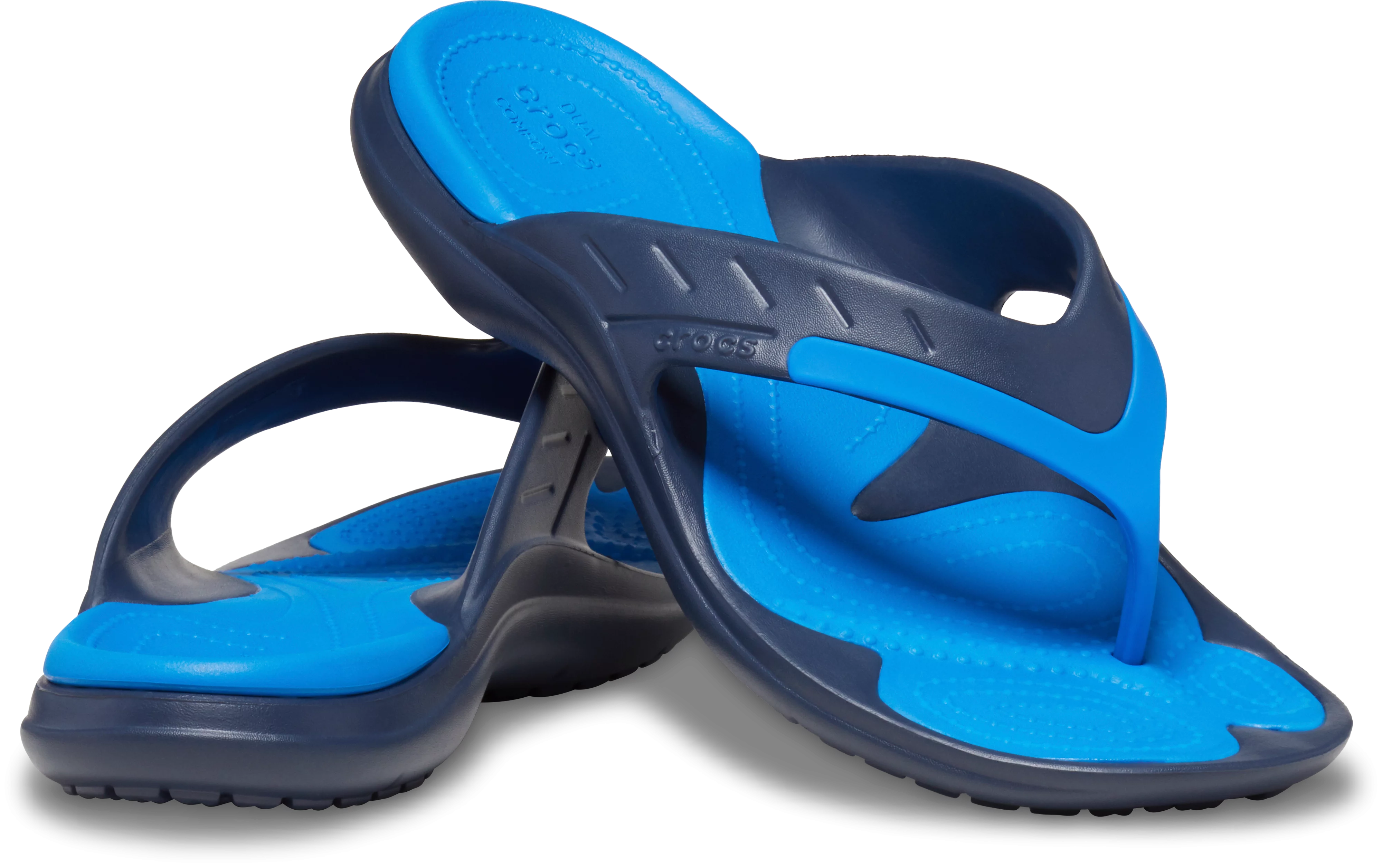 Crocs papucs MODI Sport Flip kék/fekete színben 43-44 méretben