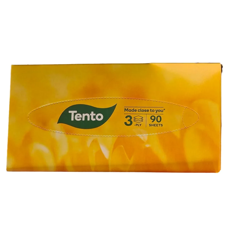 Tento papírzsebkendő 90db-os 3 rétegű - Nap