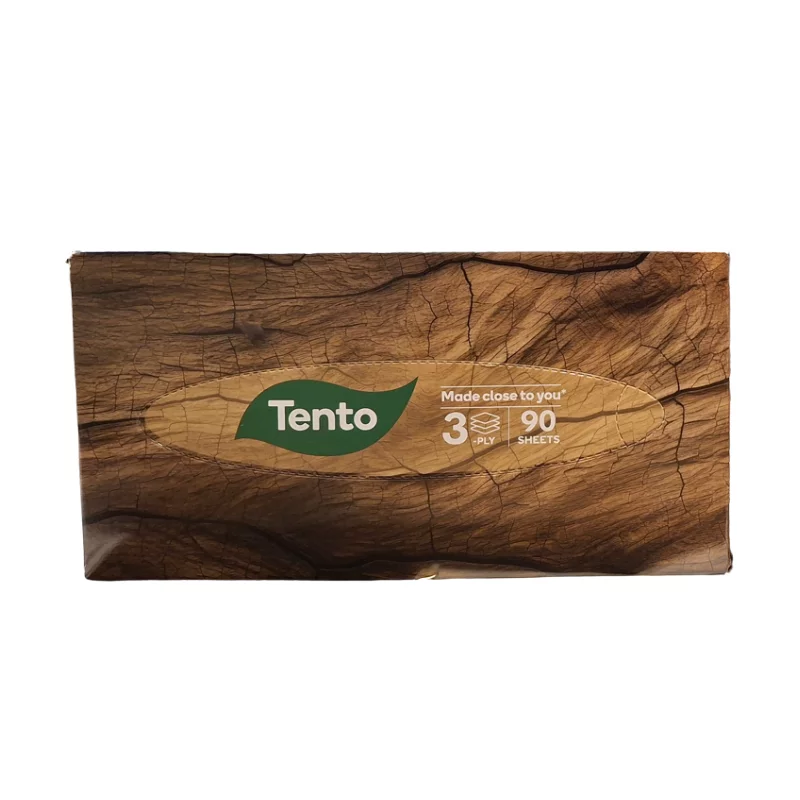 Tento papírzsebkendő 90db-os 3 rétegű - Fa motívum