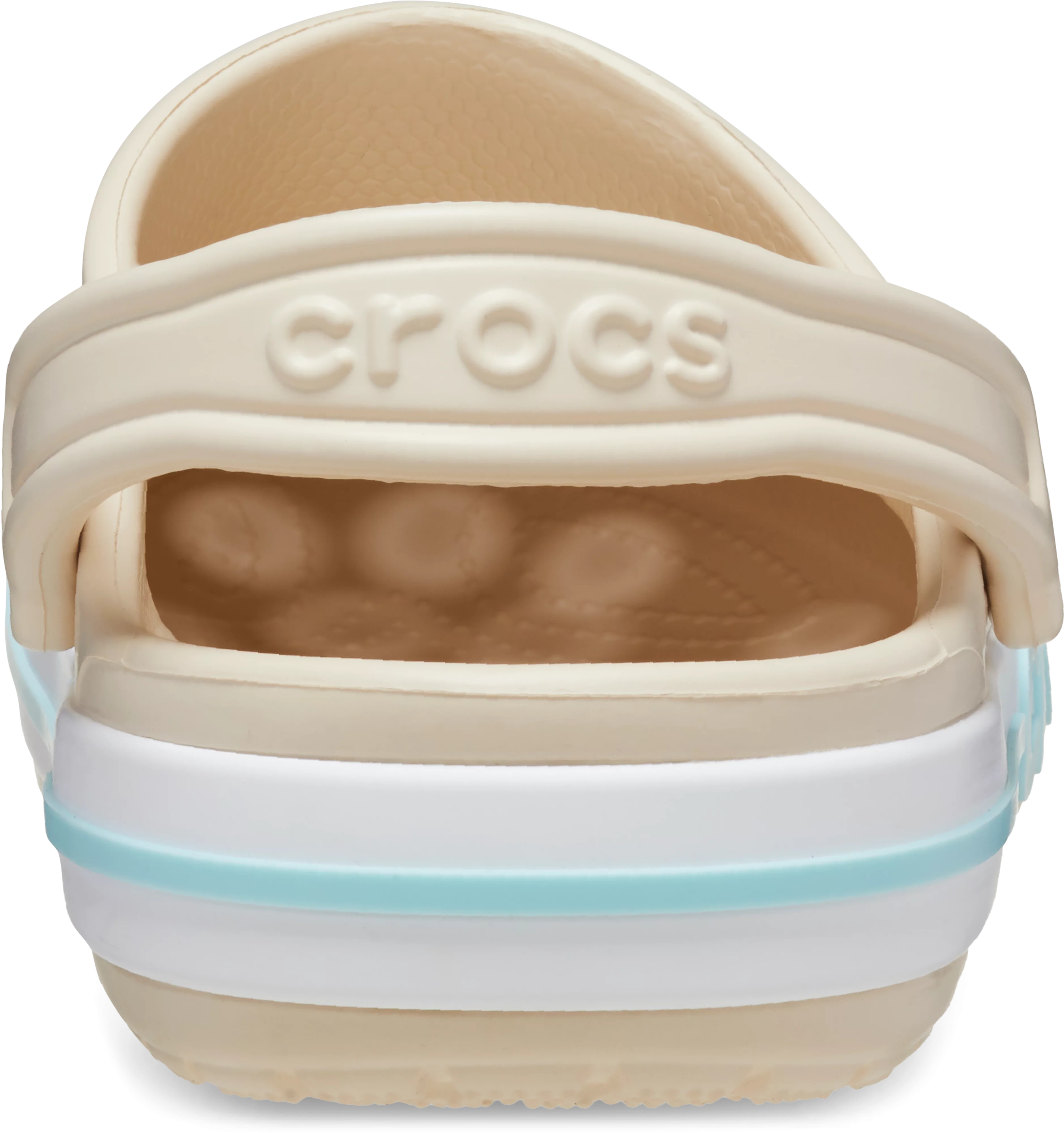 Crocs papucs Bayaband Clog bézs/kék színben 32-33 méretben