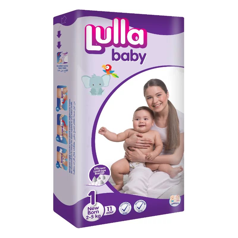 Lulla Baby nadrágpelenka S1 11db 2-5 kg new born