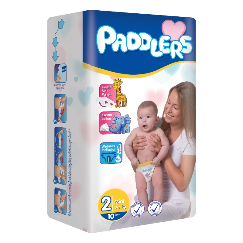 Paddlers Baby nadrágpelenka S2 10db 3-6 kg mini