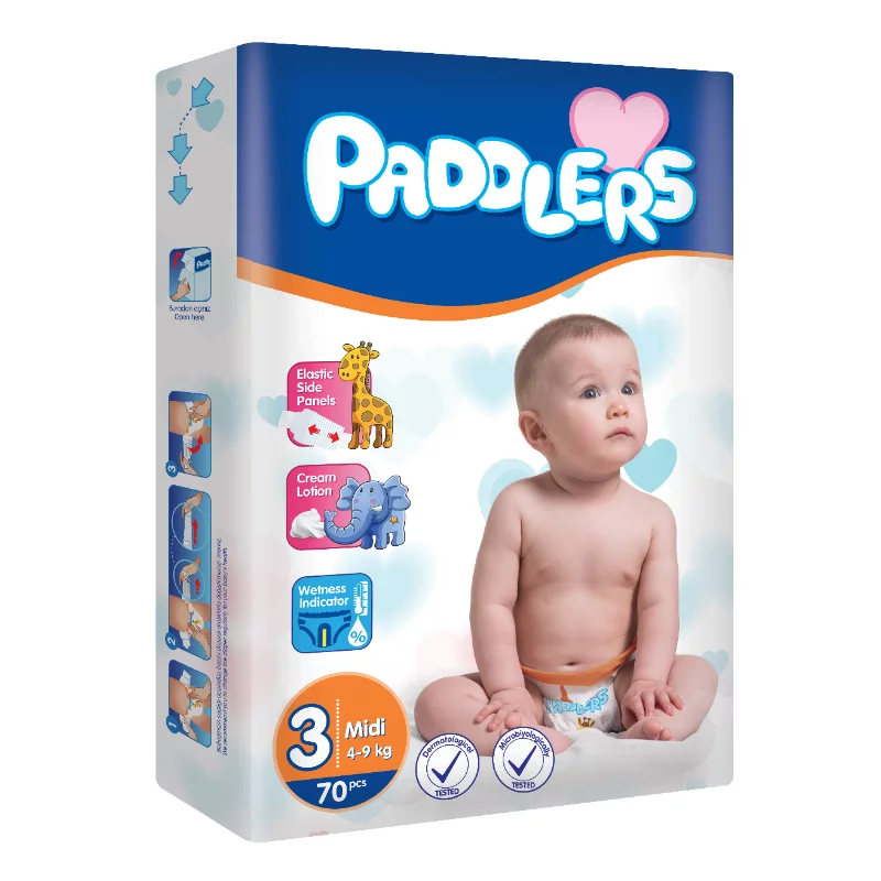 Paddlers Baby nadrágpelenka S3 70db 4-9 kg midi