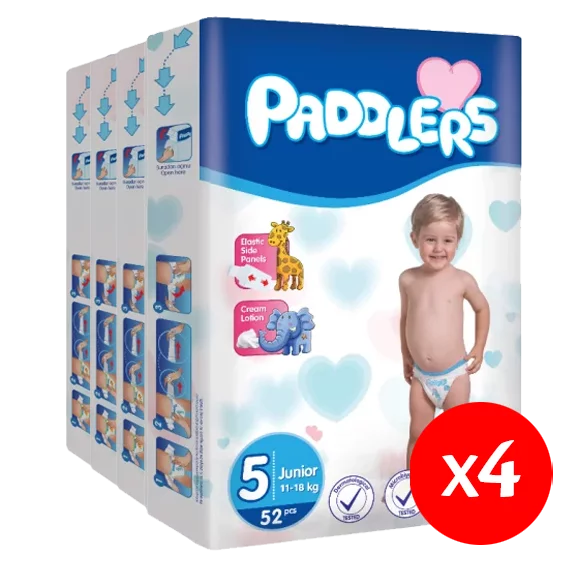 Paddlers Baby pelenka S5 52  11-18 kg junior-pelenka csomag 4X52db
