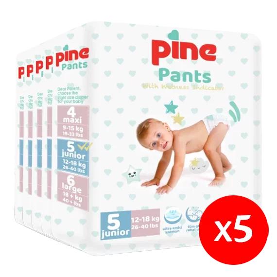 Pine Pants bugyipelenka S5 46  junior-pelenka csomag 5X46db