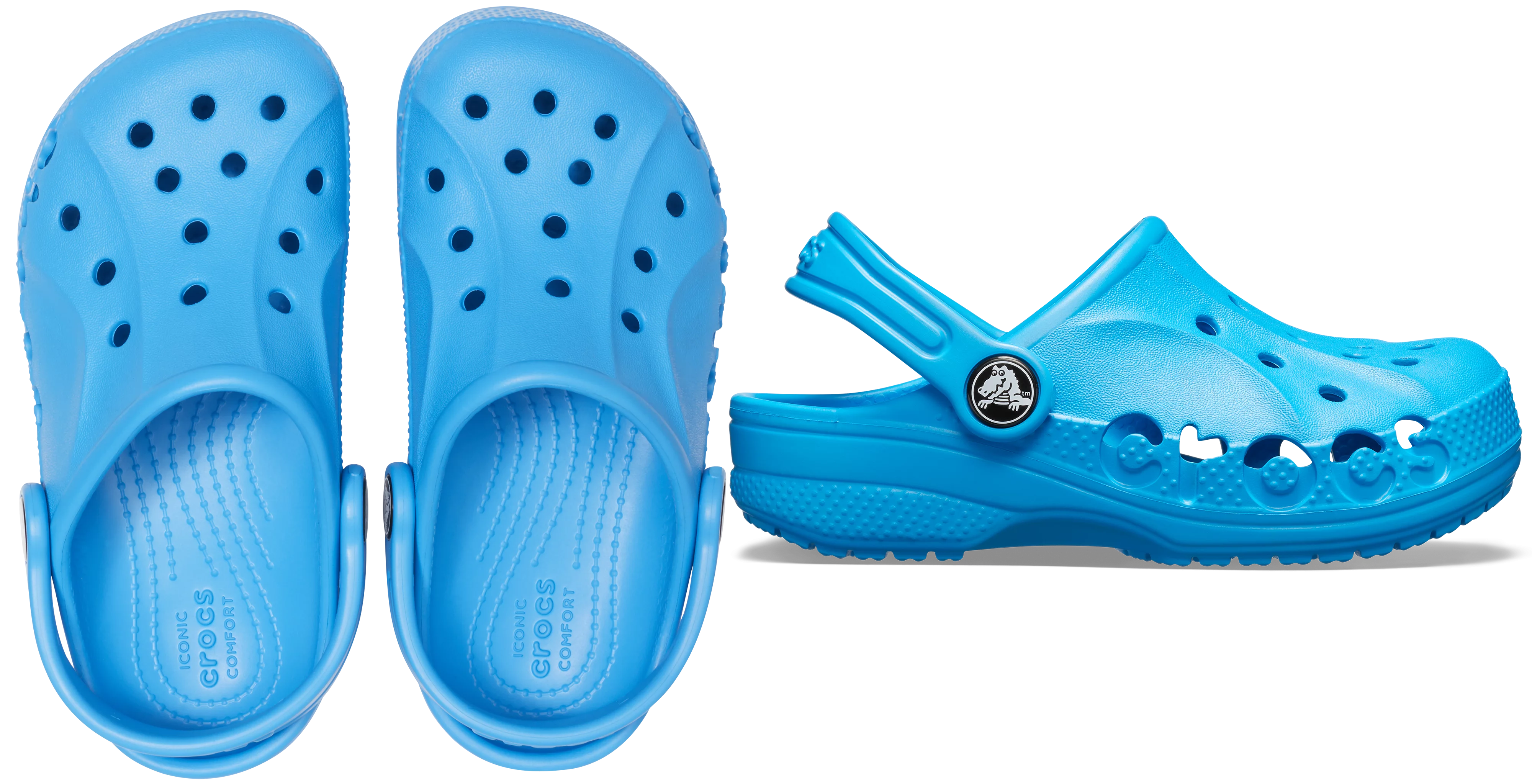 Crocs papucs Baya Clog kék színben 33-34 méretben