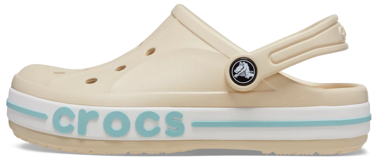 Crocs papucs Bayaband Clog bézs/kék színben 25-26 méretben