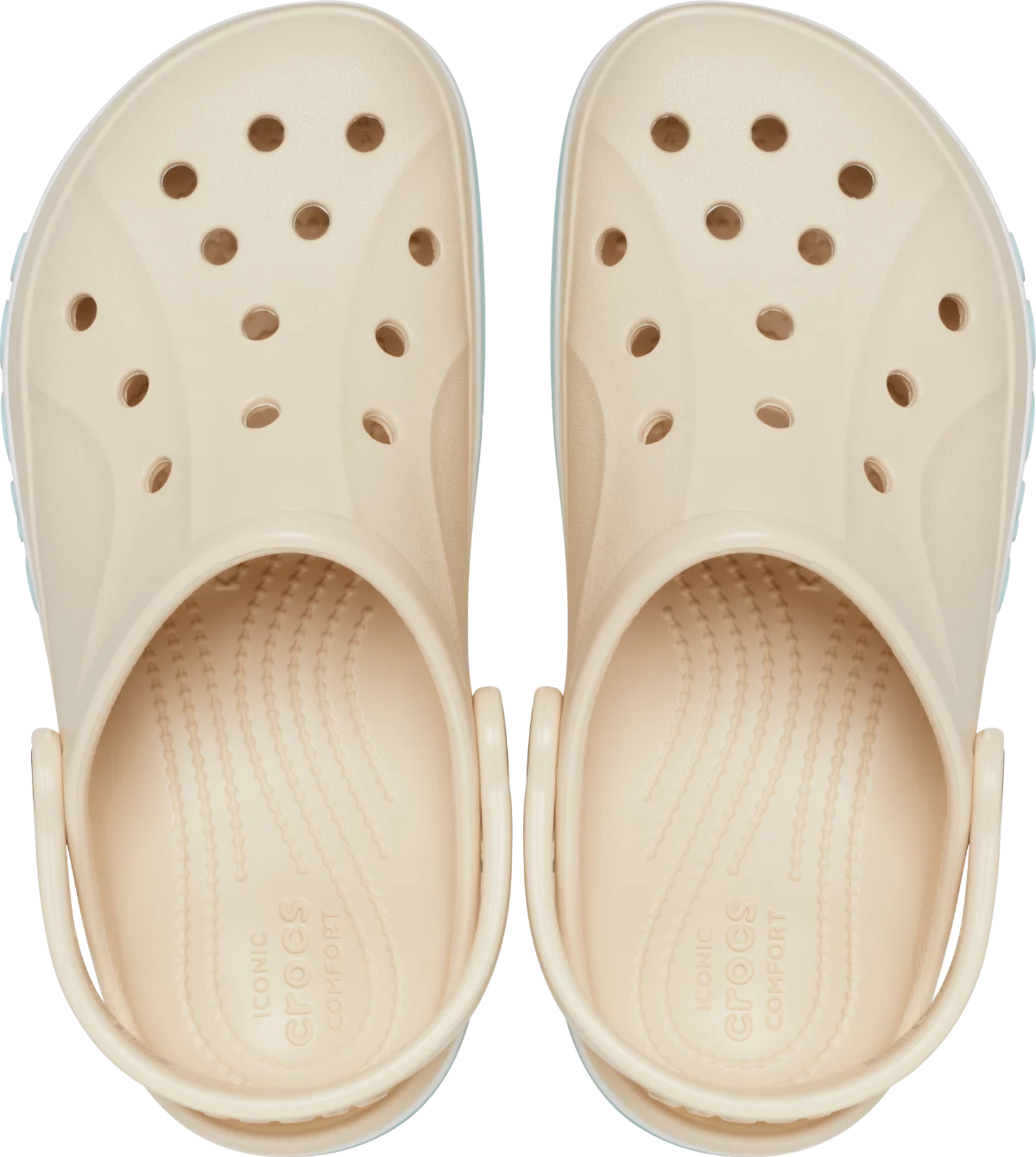 Crocs papucs Bayaband Clog bézs/kék színben 25-26 méretben