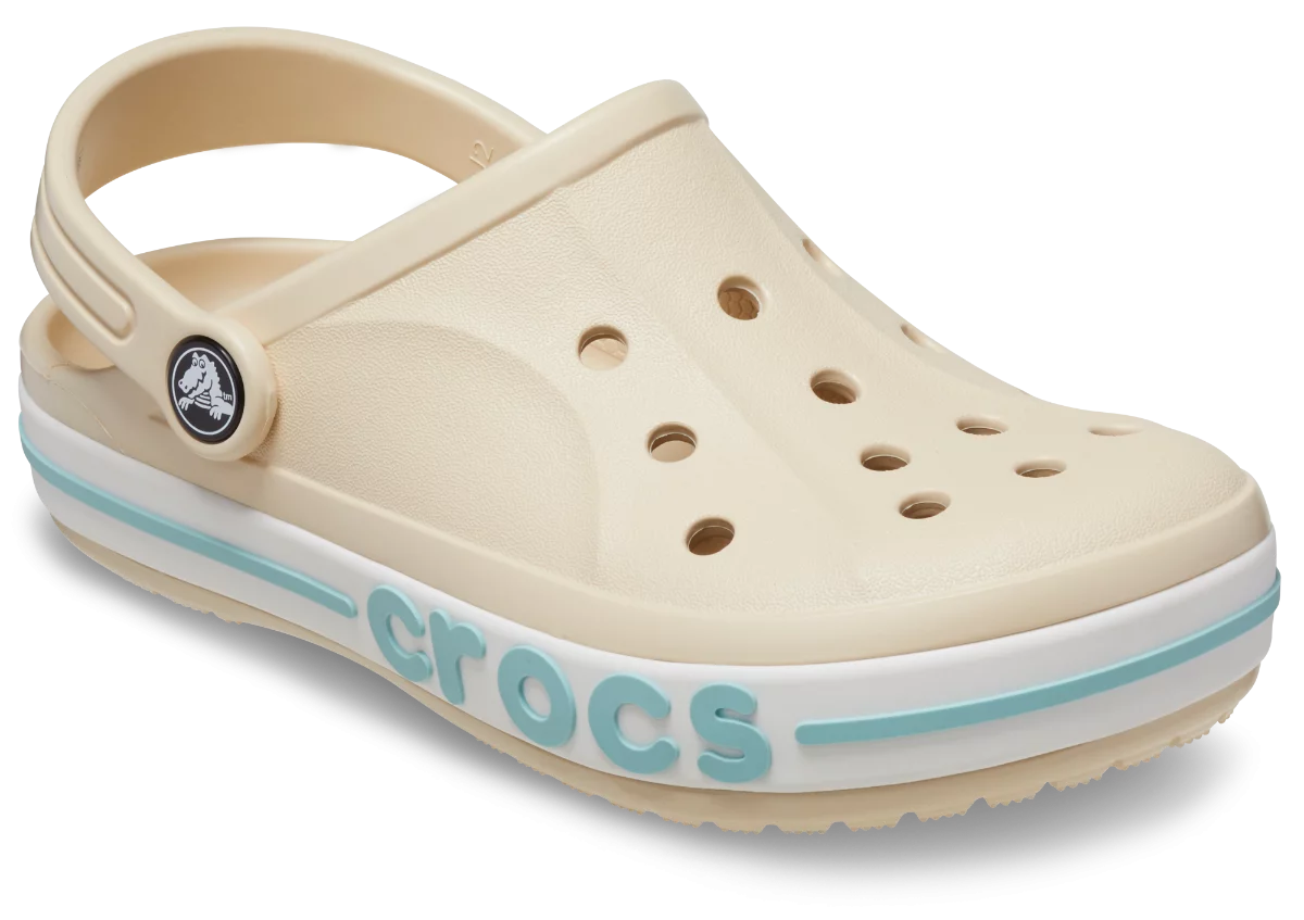 Crocs papucs Bayaband Clog bézs/kék színben 25-26 méretben