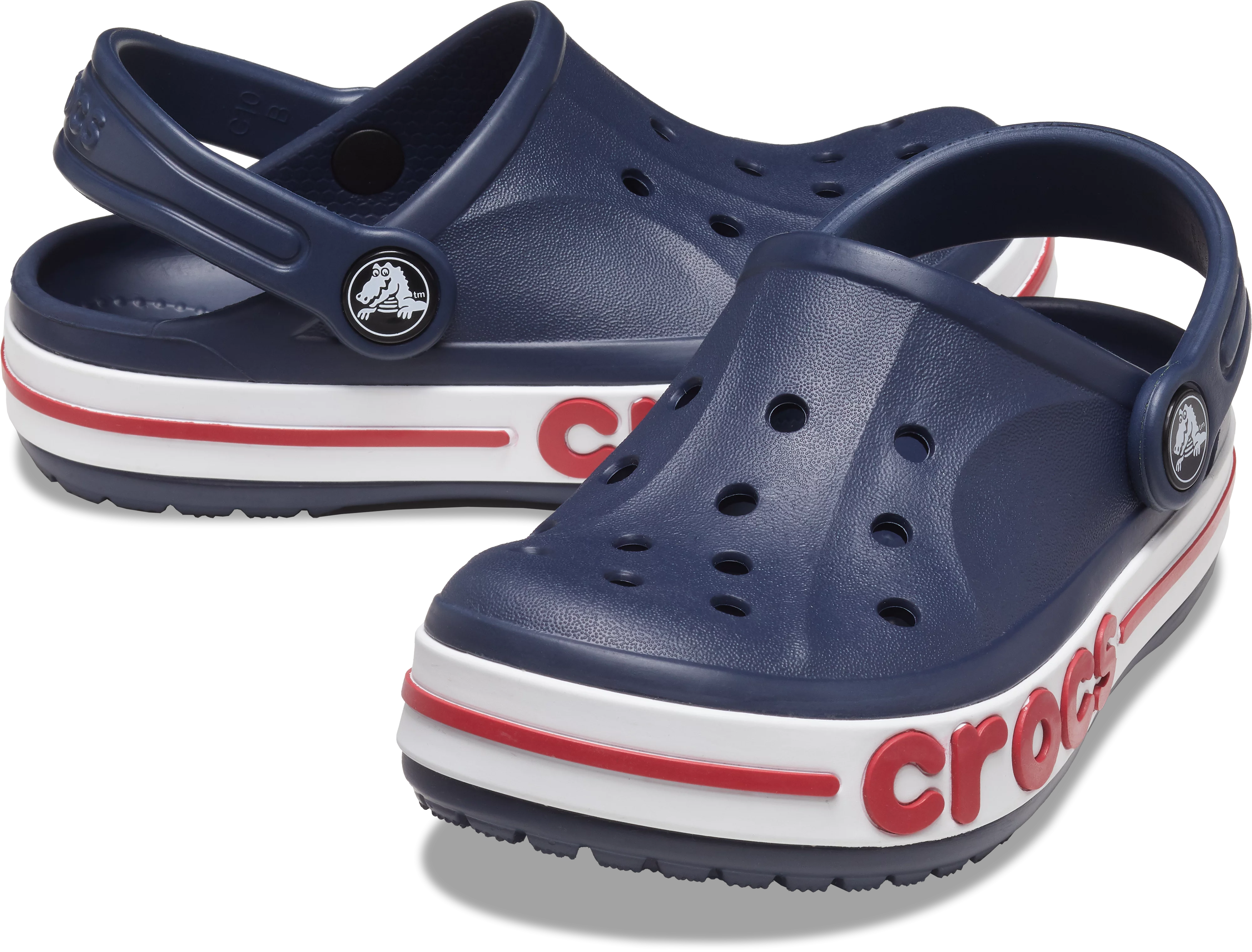 Crocs papucs Bayaband Clog sötétkék színben 28-29 méretben