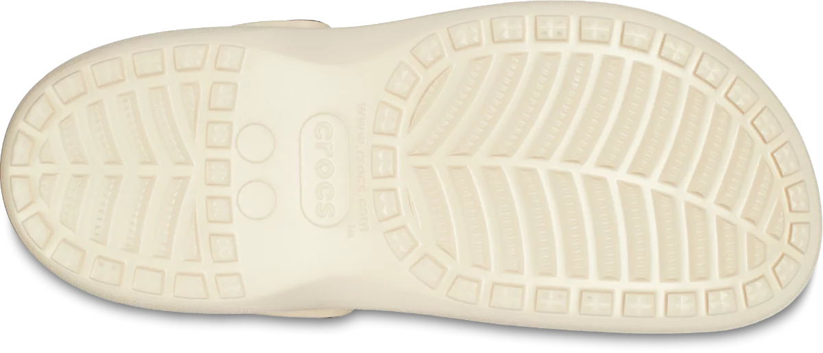 Crocs papucs Baya Platform Clog bézs színben 39-40 méretben 