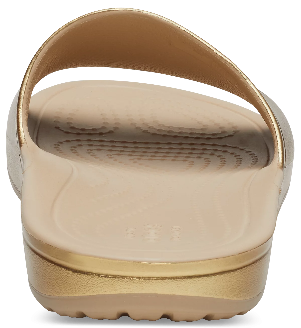 Crocs papucs Kadee Metallic Slide arany színben 38-39 méretben