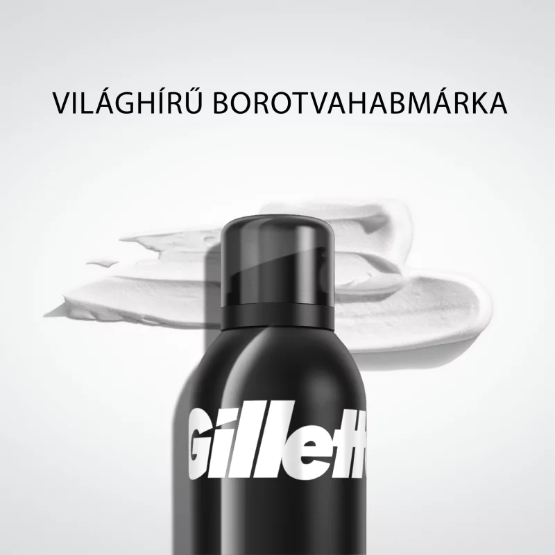 Gillette Classic Sensitive Borotvahab, Érzékeny Bőrre, 200ml