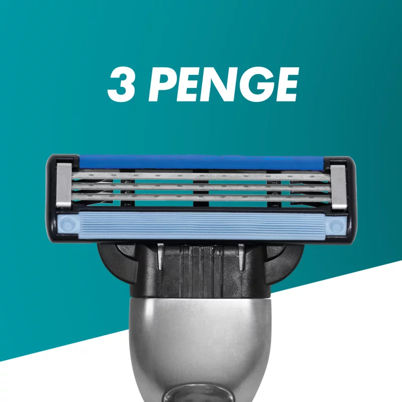 Gillette Mach3 Borotvabetétek Férfi Borotvához, 8 db Borotvabetét