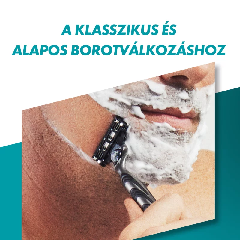 Gillette Mach3 Borotvabetétek Férfi Borotvához, 8 db Borotvabetét