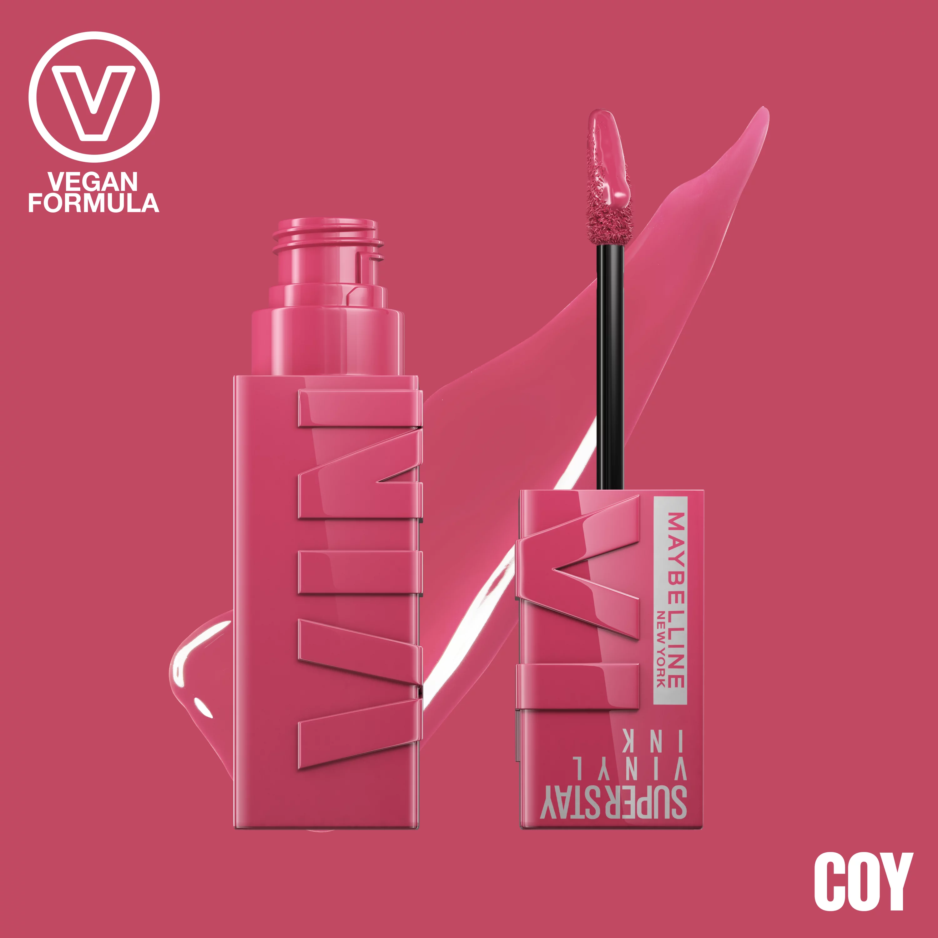 Maybelline New Yor Superstay Vinyl Ink hosszantartó folyékony rúzs 20 Coy, 14,2 ml
