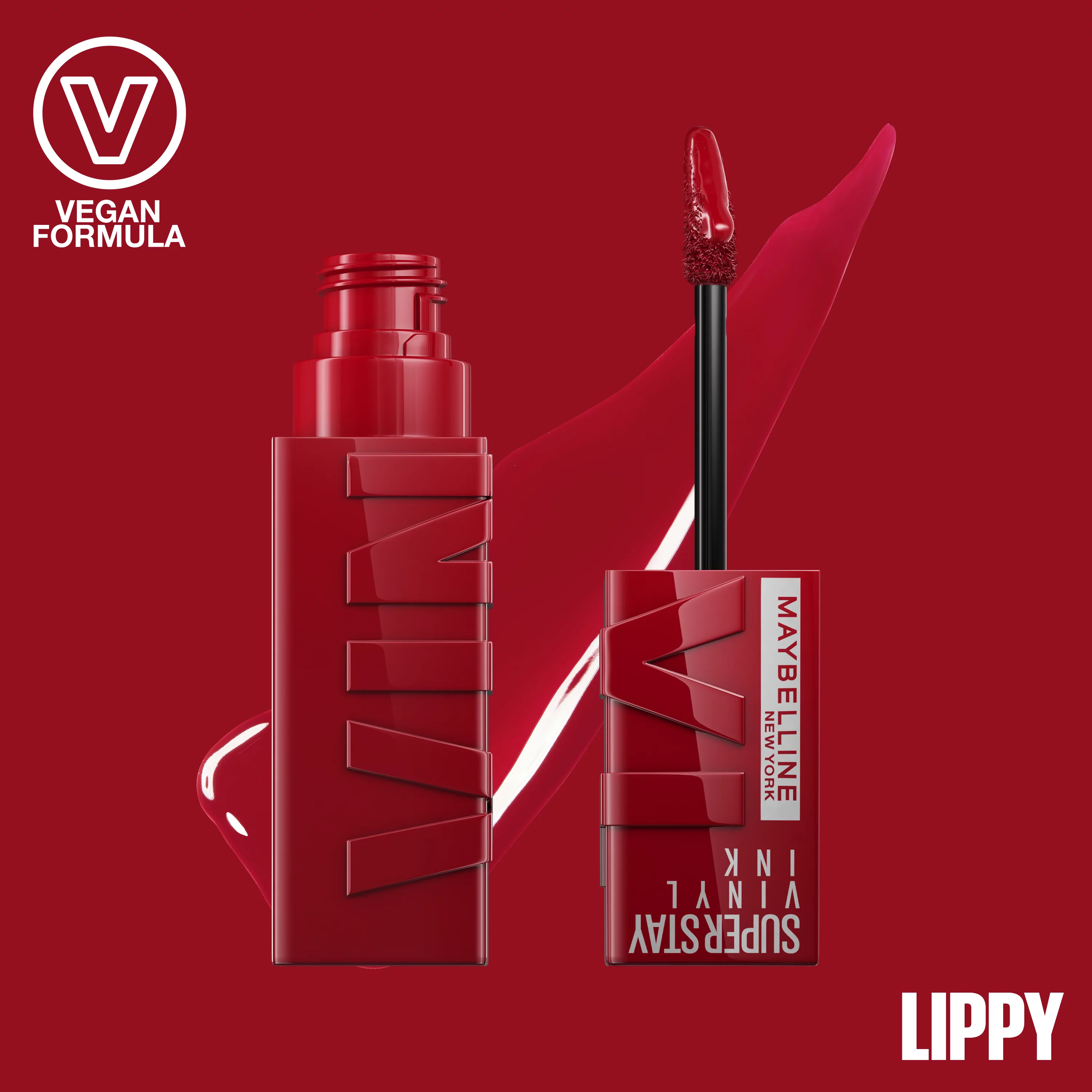 Maybelline New York Superstay Vinyl Ink hosszantartó folyékony rúzs 10 Lippy, 14,2 ml