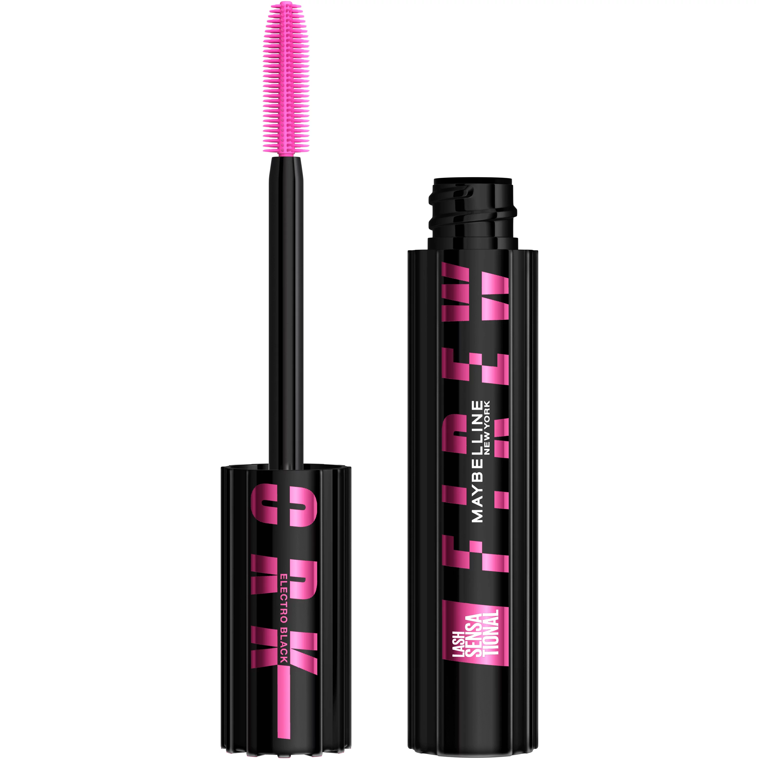 Maybelline szempillaspirál Firework Electro Black