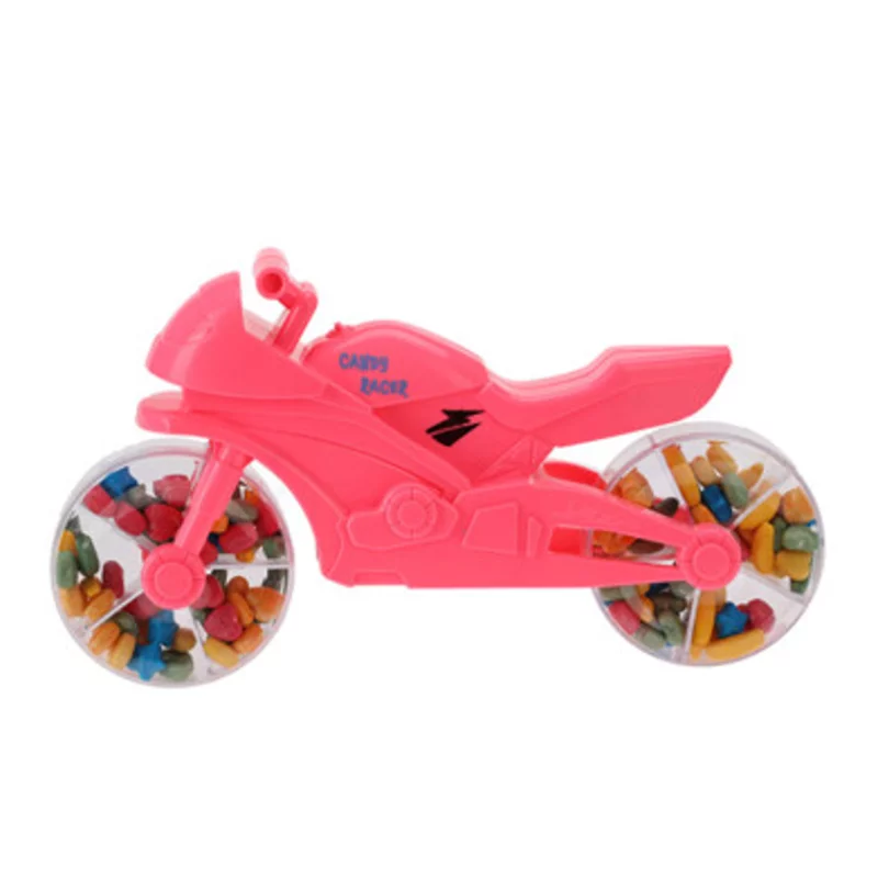 Becky´s játék motor cukorkával 55g eper ízzel - Rózsaszín