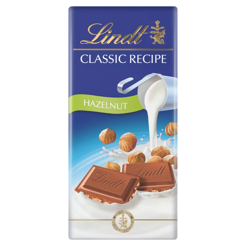 Lindt Classic Recipe mogyorós tejcsokoládé 100 g