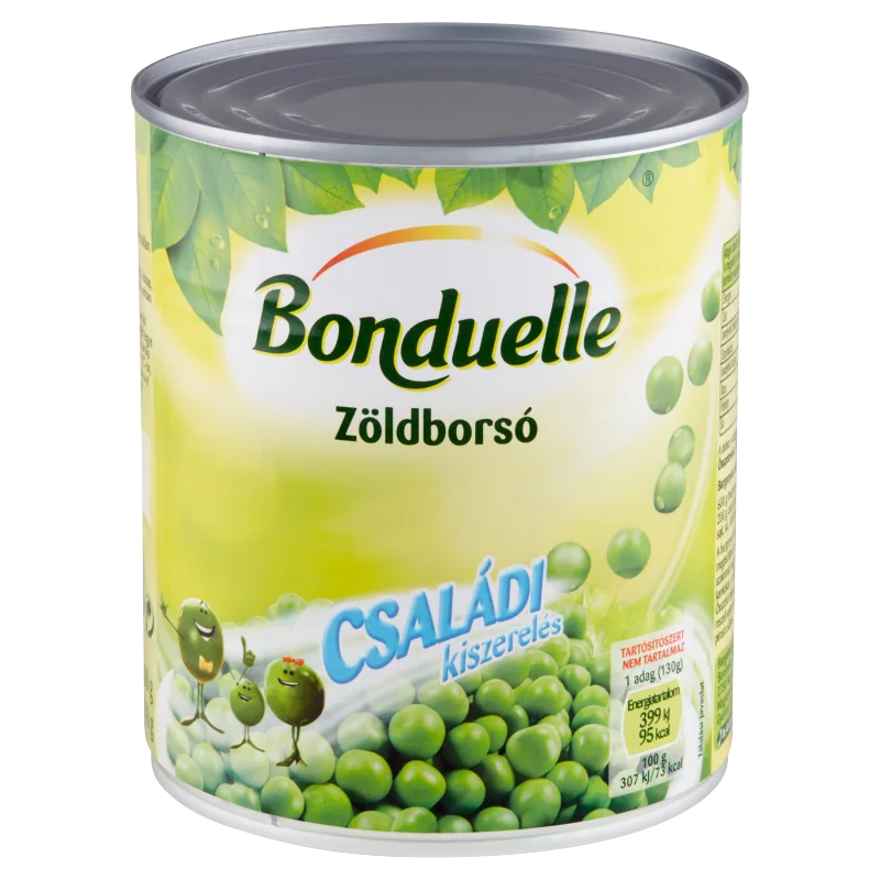 Bonduelle zöldborsó 800 g