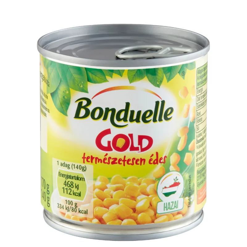 Bonduelle Gold morzsolt csemegekukorica 170 g