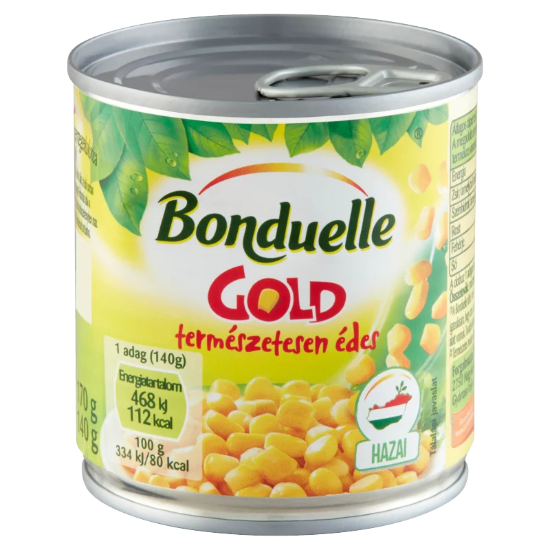 Bonduelle Gold morzsolt csemegekukorica 170 g