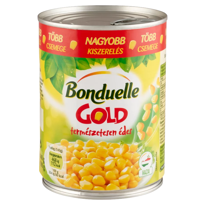 Bonduelle Gold morzsolt csemegekukorica 440 g