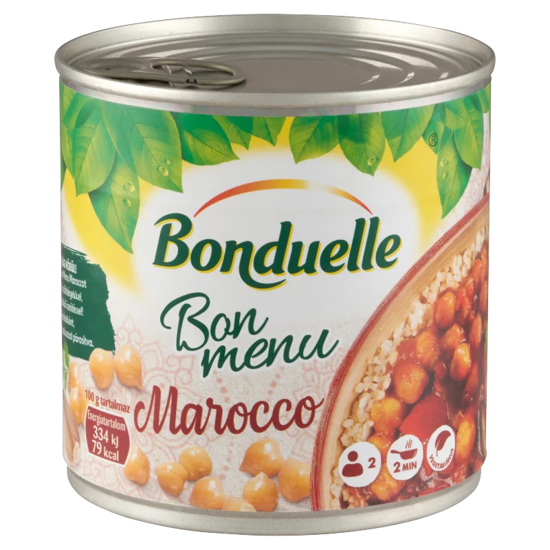 Bonduelle Bon Menu Marocco csicseriborsós zöldségkeverék fűszeres szószban 400 g