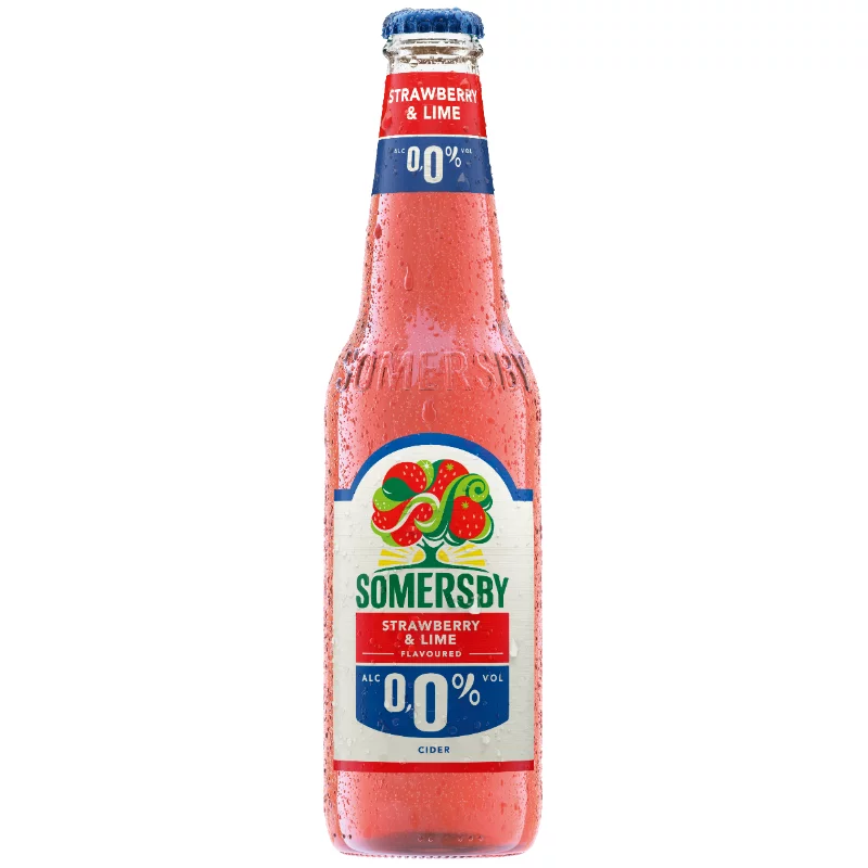 Somersby alkoholmentes almabor 0,33l Strawberry