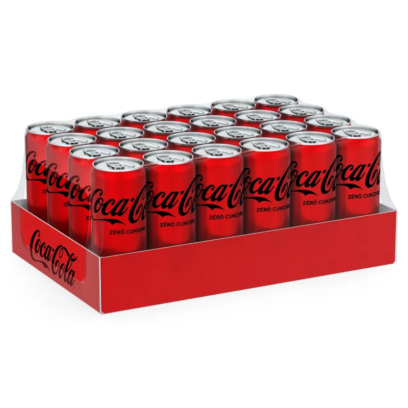 Coca-Cola szénsavas üdítőital 24x0,33l zero 