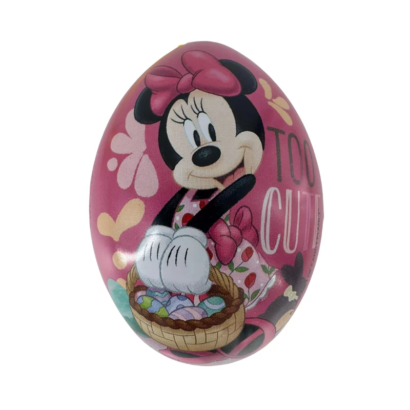 Fém tojás csokis keksszel 10g - Minnie egér