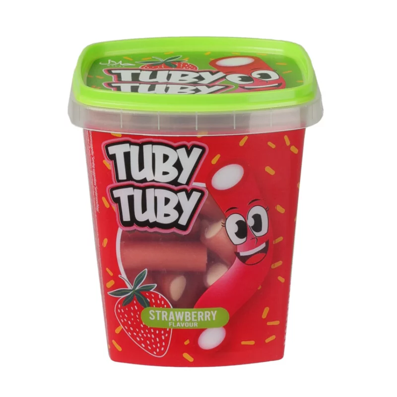 Becky´s zselatin édesgyökér cukorka 220g - Eper
