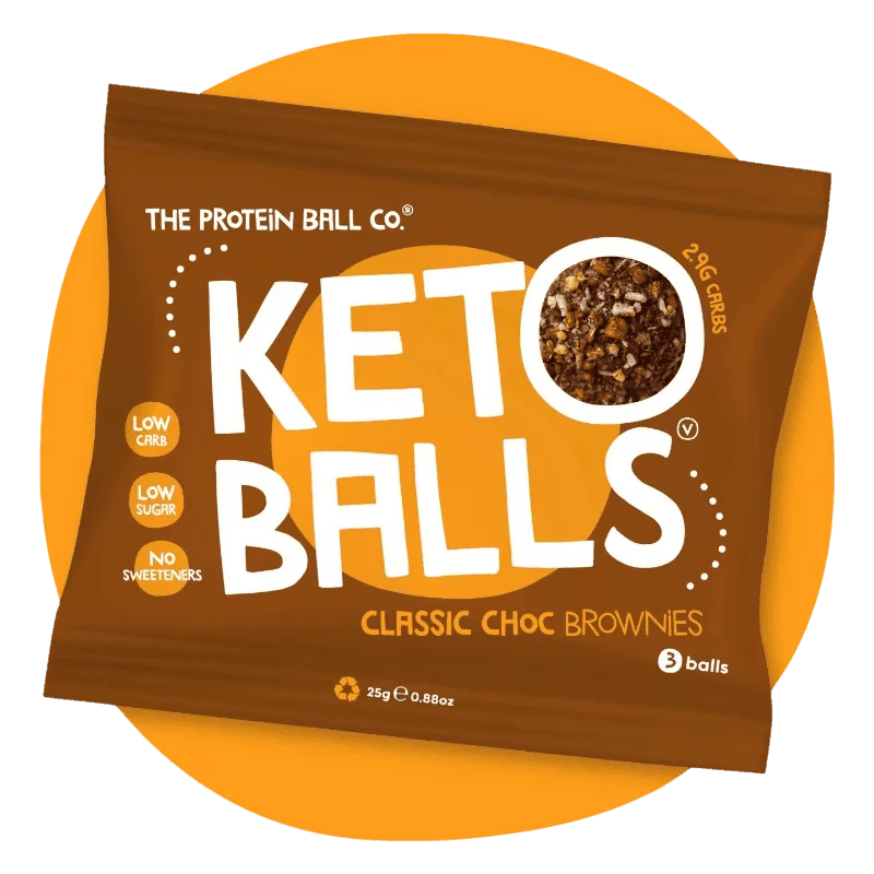Keto Balls protein golyó 25g sós csokis brownie
